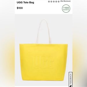 NWT UGG Tote Bag